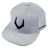 Grey Wool Baseball Cap