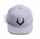 Grey Wool Baseball Cap