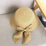 Straw Bucket Hat