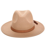 Classical Wide Brim Men Fedora Hat