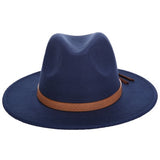 Classical Wide Brim Men Fedora Hat