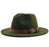 New Wool Fedora Hat