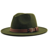 New Wool Fedora Hat