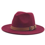 New Wool Fedora Hat