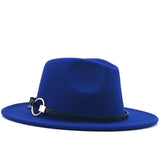 Wide Brim Wool Fedora Hat