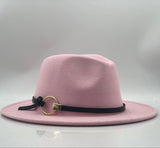 Wide Brim Wool Fedora Hat