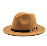 Winter Fashion Wool Fedora Hat