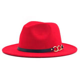 Winter Fashion Wool Fedora Hat