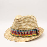 Jazz Style Straw Hat