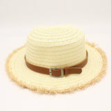 Flat Top Straw Hat