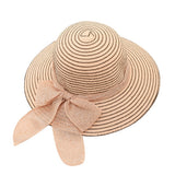 Raffia Wide Brim Straw Hat