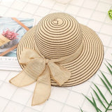 Raffia Wide Brim Straw Hat