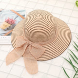 Raffia Wide Brim Straw Hat