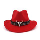 Solid Color Western Cowboy Hat