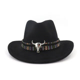 Solid Color Western Cowboy Hat