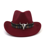 Solid Color Western Cowboy Hat