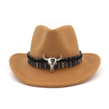 Solid Color Western Cowboy Hat