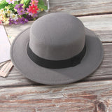 Solid Color Fedora Hat