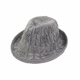 Knitting Wide Brim Hat