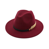 Red Fedoras Hat