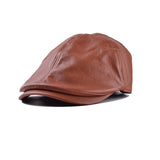 Leather WindProof Beret