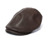 Leather WindProof Beret