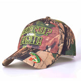 Camouflage Embroidery Baseball Cap