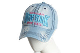 NEW YORK Letter Embroidery Baseball Cap
